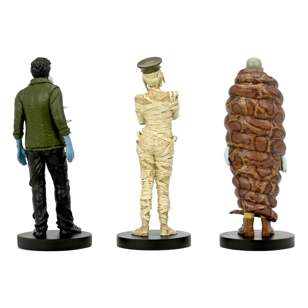 Beetlejuice Beetlejuice pack 3 figurines Immigration Hall 1 10 cm