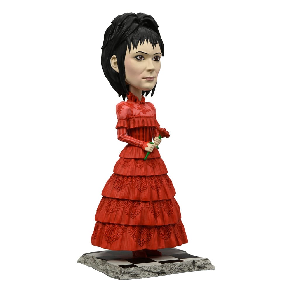 Beetlejuice Beetlejuice Head Knocker Lydia Wedding 20 cm