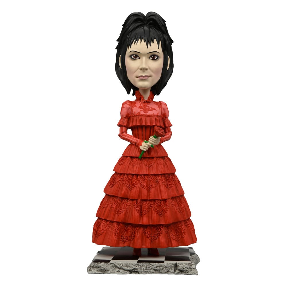 Beetlejuice Beetlejuice Head Knocker Lydia Wedding 20 cm