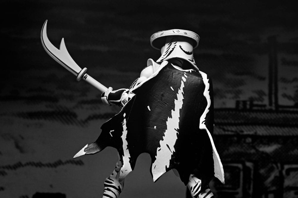 Teenage Mutant Ninja Turtles figurine Elite Foot Ninja Guard Black & White 18 cm