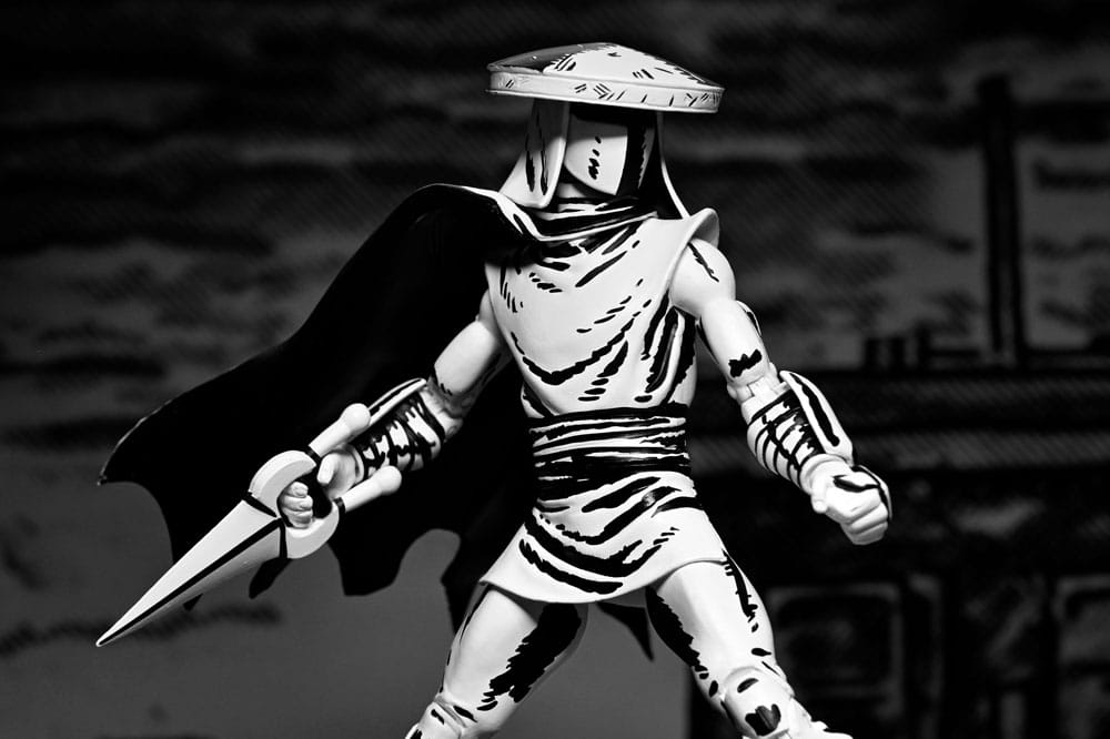 Teenage Mutant Ninja Turtles figurine Elite Foot Ninja Guard Black & White 18 cm