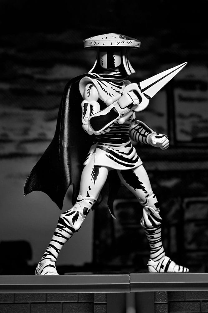 Teenage Mutant Ninja Turtles figurine Elite Foot Ninja Guard Black & White 18 cm