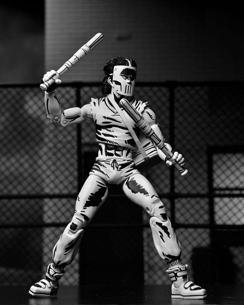 Teenage Mutant Ninja Turtles figurine Casey Jones Black & White 18 cm
