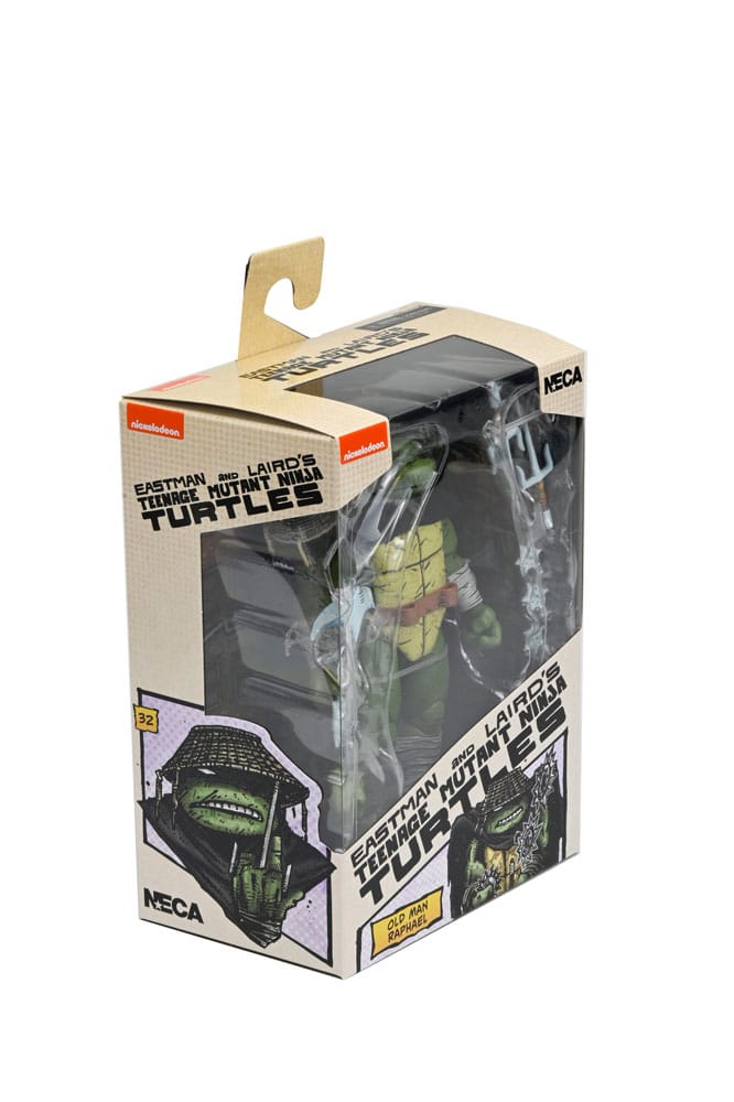Tortues Ninja figurine Handyman Old Man Raphael 18 cm