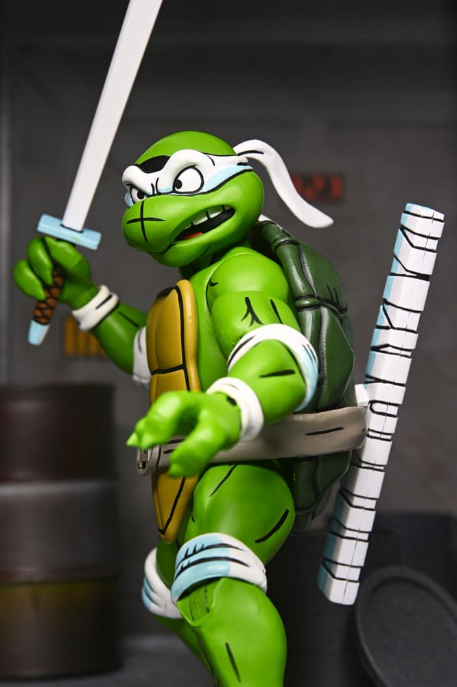 Tortues Ninja figurine Handyman April as the 5th Turtle 18 cm