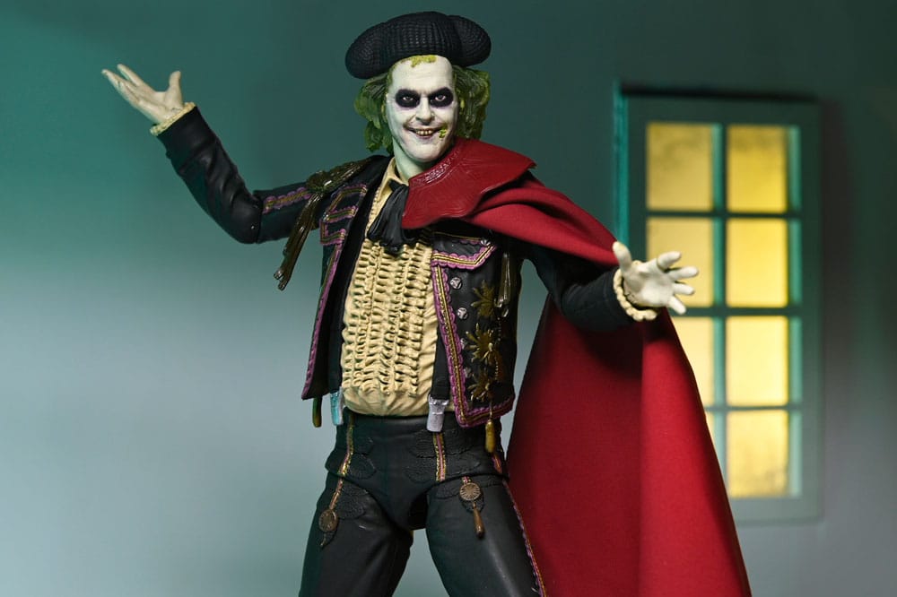 Beetlejuice Beetlejuice pack de 2 figurines Ultimate "Matador" Beetlejuice and Sandworm 18 cm