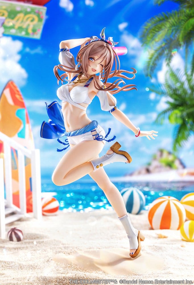 The Idolmaster Gakuen figurine PVC 1/7 Himesaki Rinami Kimi to Semi Blue Ver. With Bonus 27 cm
