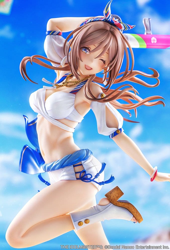 The Idolmaster Gakuen figurine PVC 1/7 Himesaki Rinami Kimi to Semi Blue Ver. With Bonus 27 cm