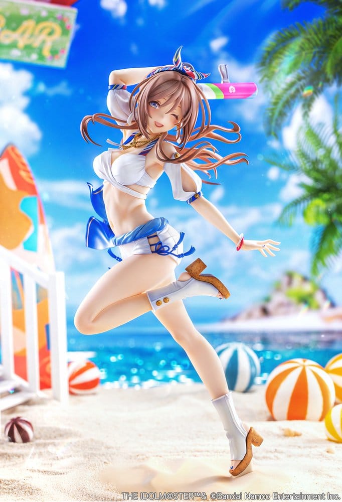 The Idolmaster Gakuen figurine PVC 1/7 Himesaki Rinami Kimi to Semi Blue Ver. With Bonus 27 cm