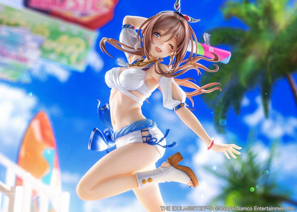 The Idolmaster Gakuen figurine PVC 1/7 Himesaki Rinami Kimi to Semi Blue Ver. With Bonus 27 cm