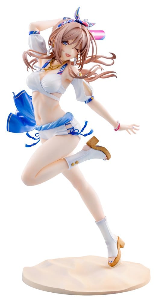The Idolmaster Gakuen figurine PVC 1/7 Himesaki Rinami Kimi to Semi Blue Ver. 27 cm