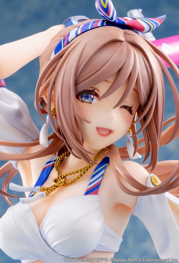The Idolmaster Gakuen figurine PVC 1/7 Himesaki Rinami Kimi to Semi Blue Ver. 27 cm