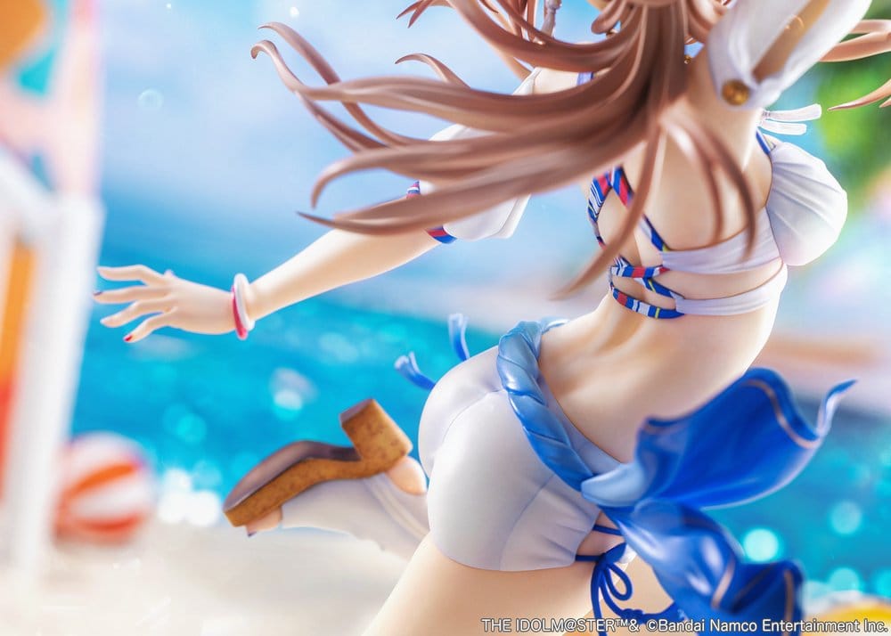 The Idolmaster Gakuen figurine PVC 1/7 Himesaki Rinami Kimi to Semi Blue Ver. 27 cm