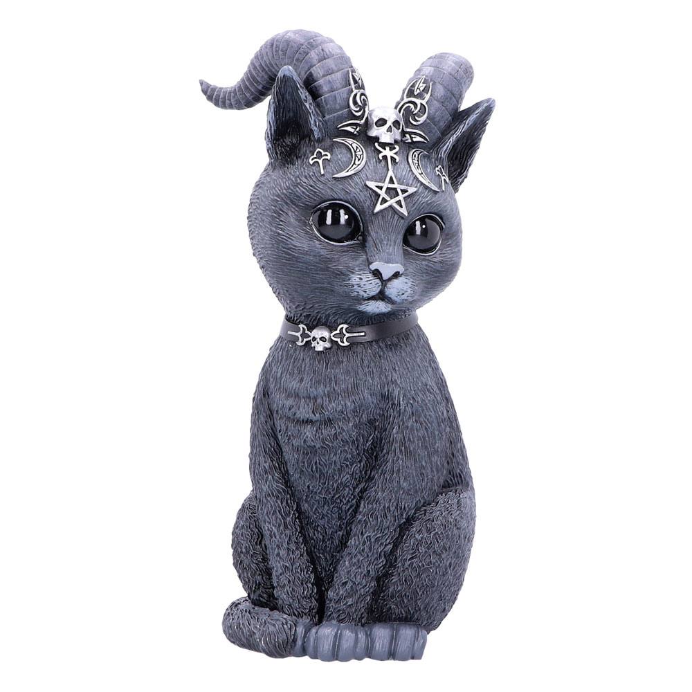 Pawzuph - Figurine de chat cornu occulte 26.5cm