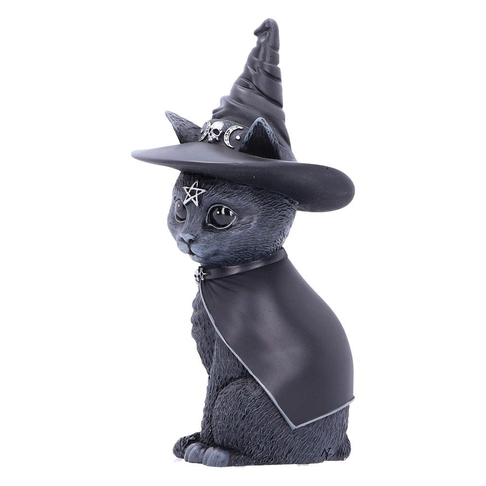 Purrah - Figurine de chat de sorcières avec chapeau occulte 13.5cm