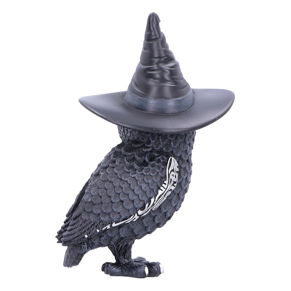 Owlocen - Figurine de hibou occulte avec chapeau de sorcières 13.5cm