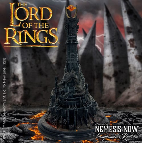 Nemesis Now - Le Seigneur des anneaux - Brûleur d'Encens Barad Dur 26.5cm