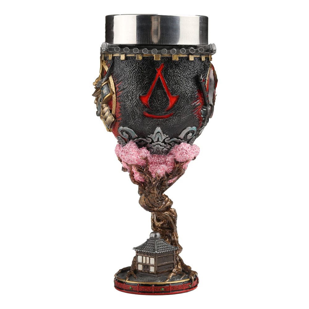 Nemesis Now - Assassin's Creed Shadow - Coupe Naoe et Yasuke 19.5cm