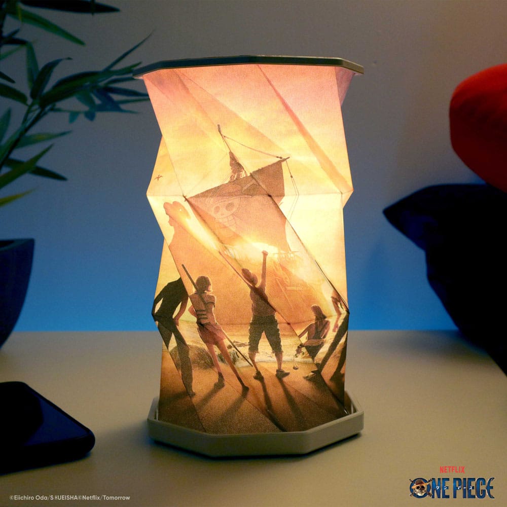 One Piece lampe pliable Straw Hat Crew 15 cm