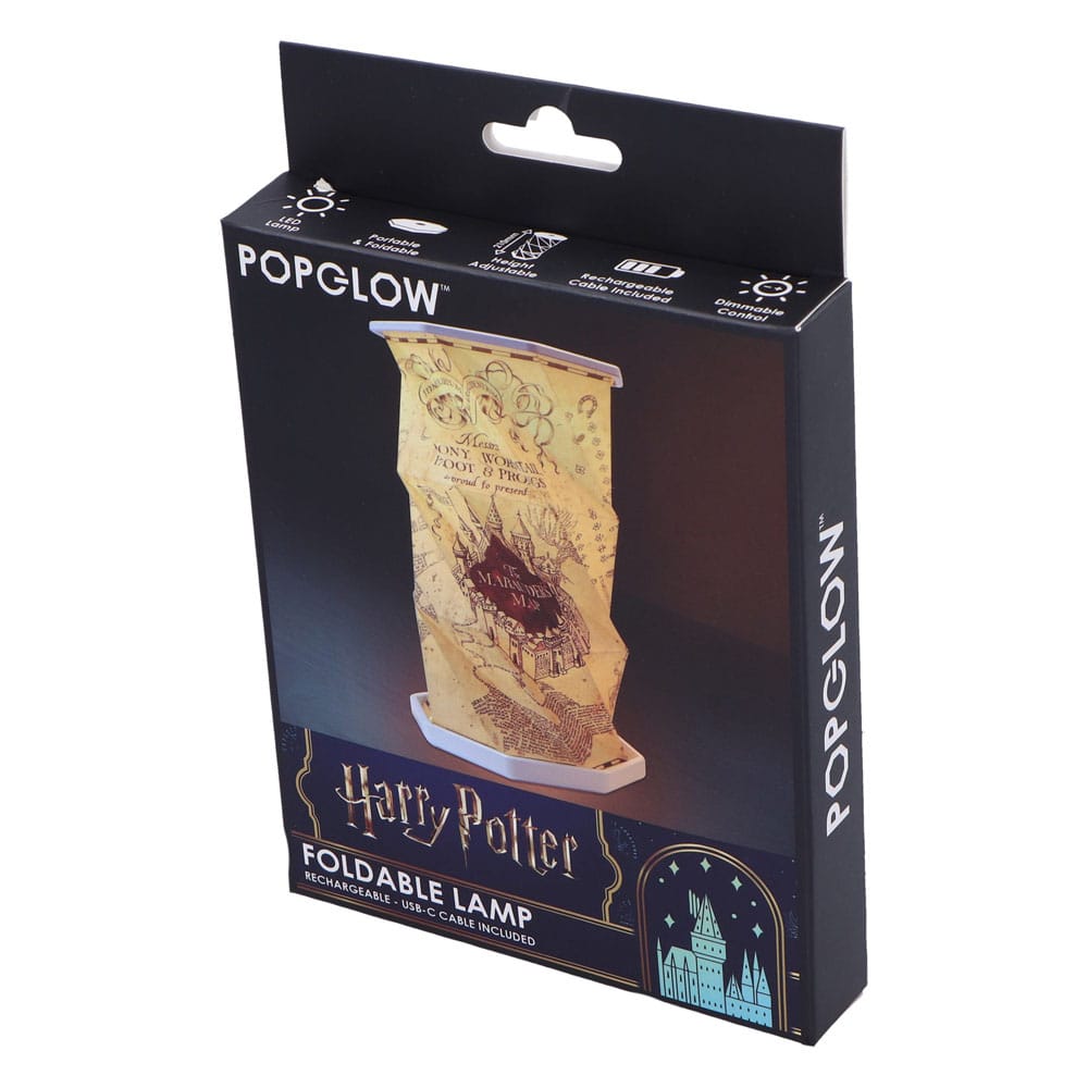 Harry Potter lampe pliable Marauders Map 15 cm