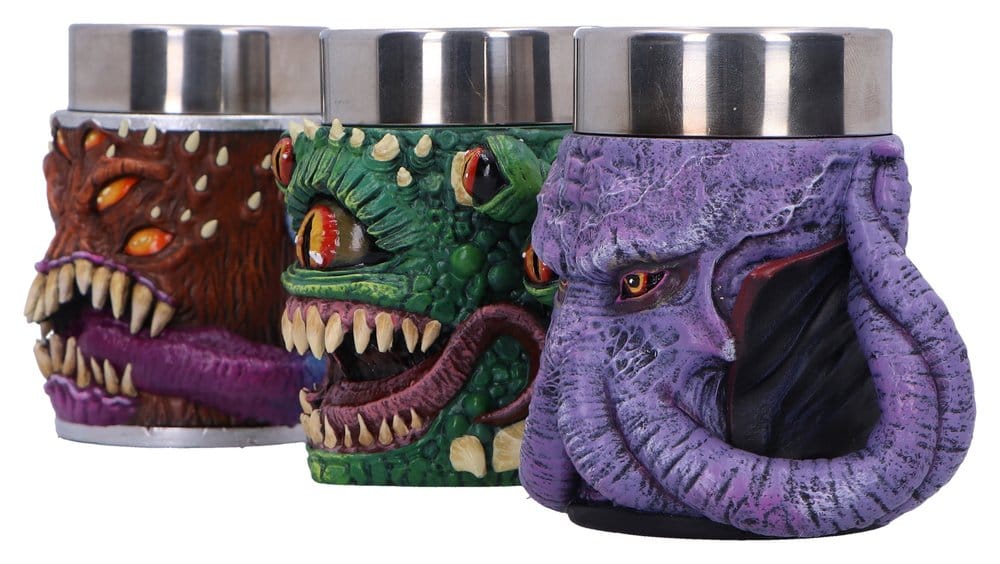 Dungeons & Dragons Lot de 3 mini-chopes Mini Monster 9 cm