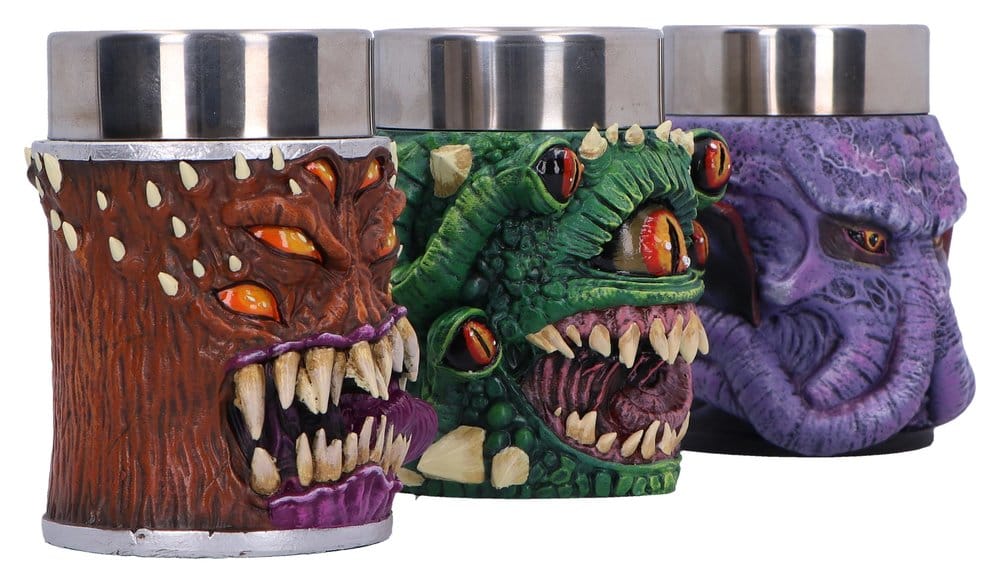 Dungeons & Dragons Lot de 3 mini-chopes Mini Monster 9 cm