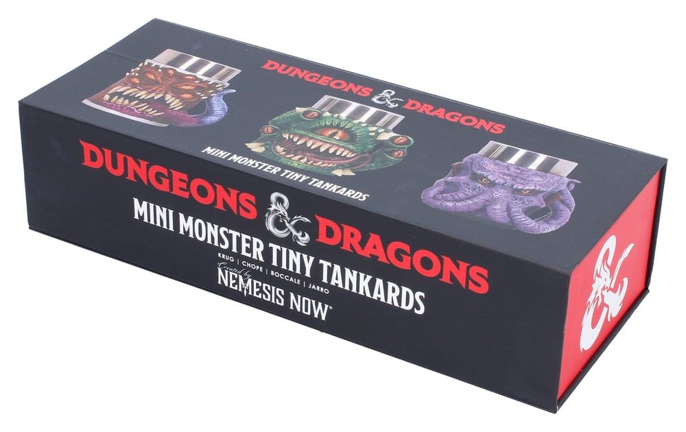 Dungeons & Dragons Lot de 3 mini-chopes Mini Monster 9 cm