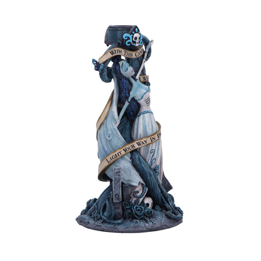 Les Noces funèbres bougeoir With This Candle Vow 19 cm