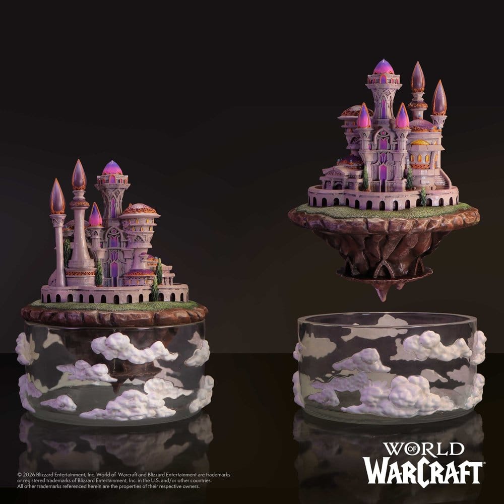 World of Warcraft boîte de rangement City of Dalaran 20 cm