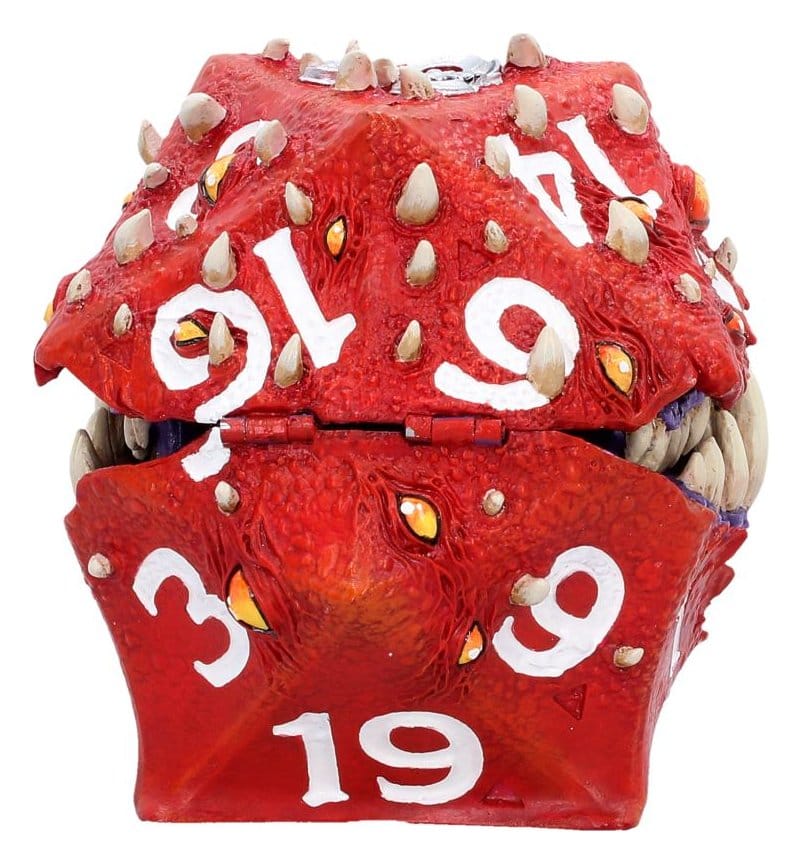 Dungeons & Dragons boîte de rangement Mimic Box D20 13 cm