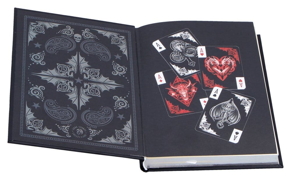 Anne Stokes journal Skull Embrace A5 18 cm