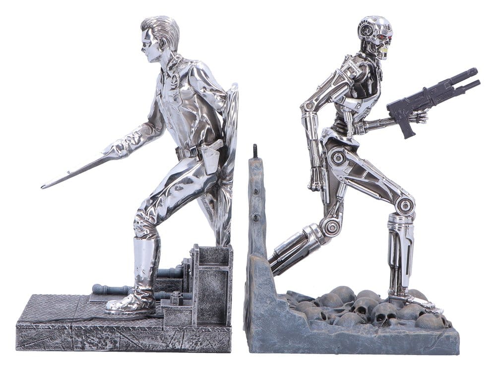 Terminator 2 serre-livres T-1000 vs T-800 19 cm