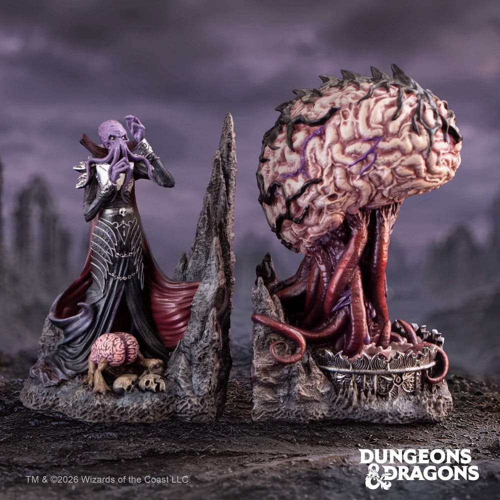 Dungeons & Dragons serre-livres Illithid 20 cm