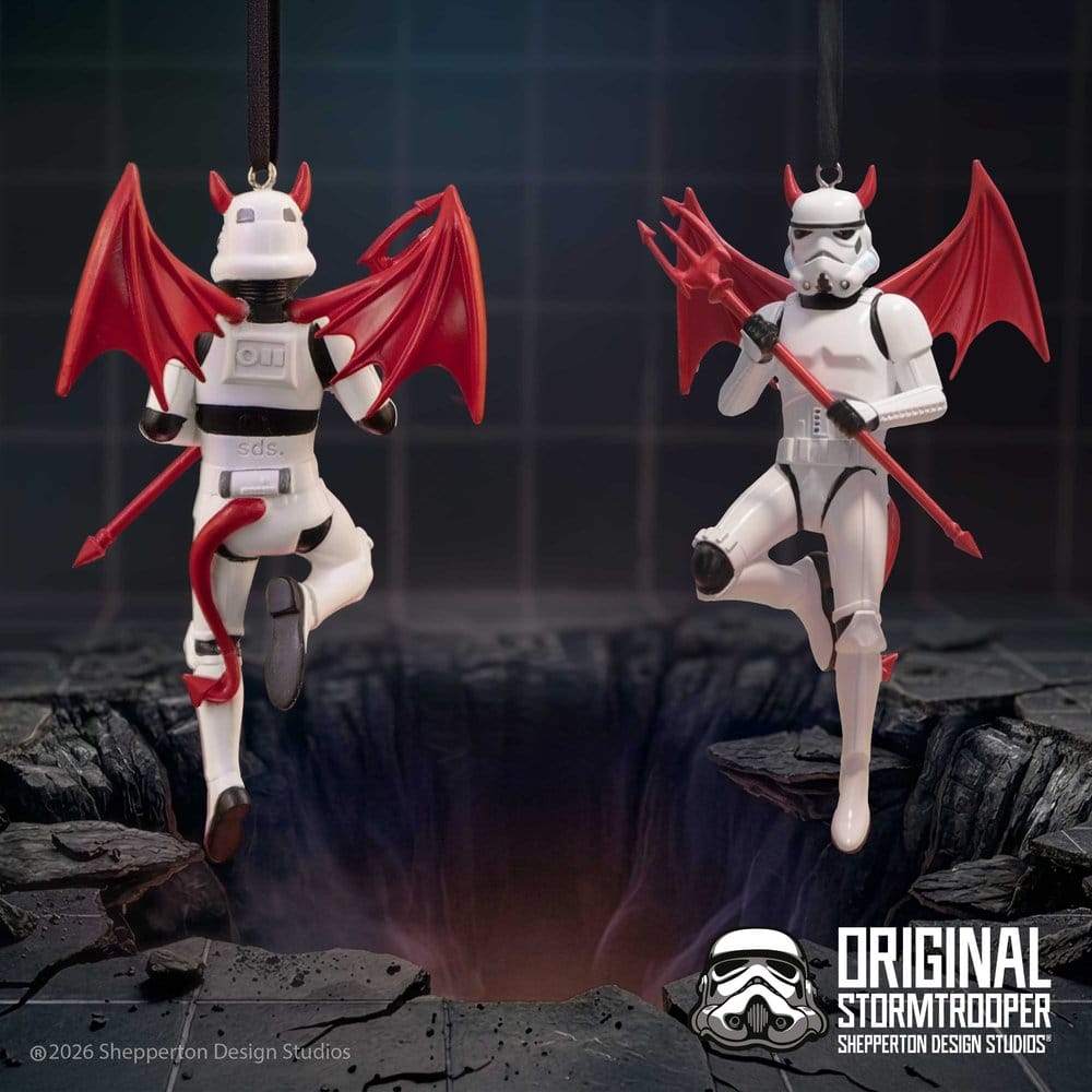 Original Stormtrooper décoration à suspendre What the Hell 11 cm