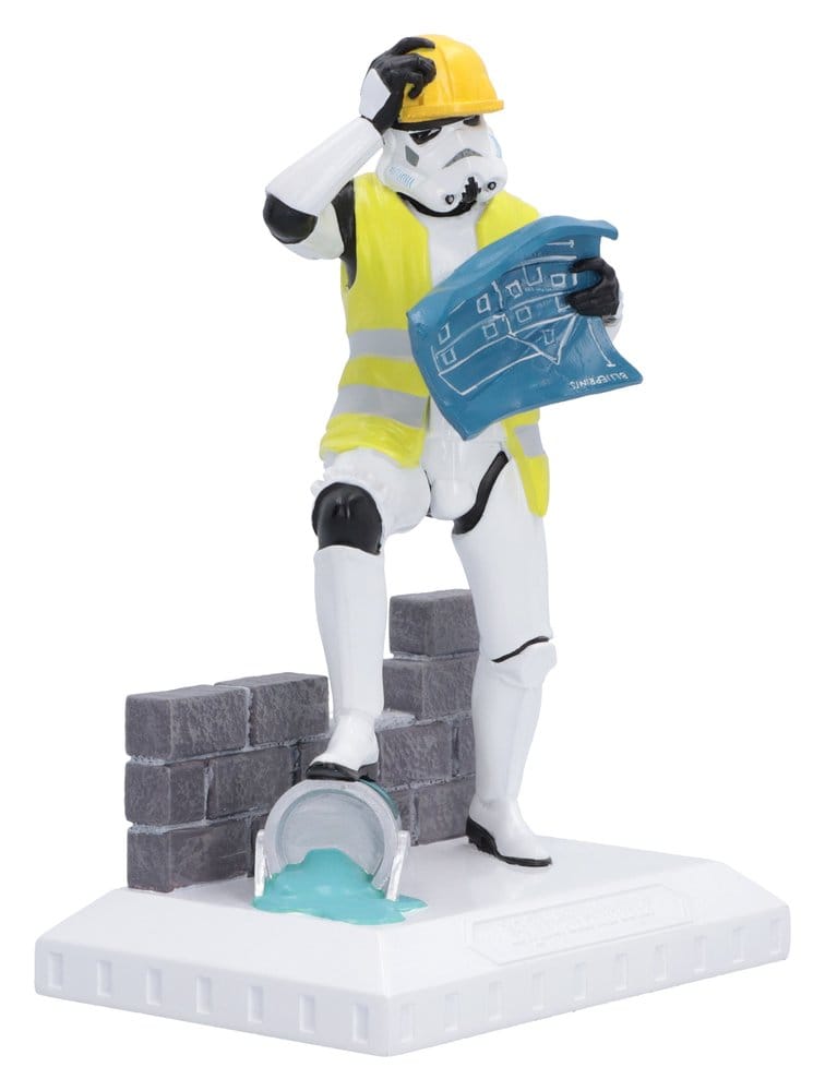 Original Stormtrooper figurine Hit a Brick Wall 18 cm