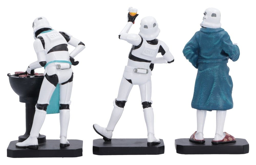 Original Stormtrooper figurines Set Living for the Weekend 11 cm