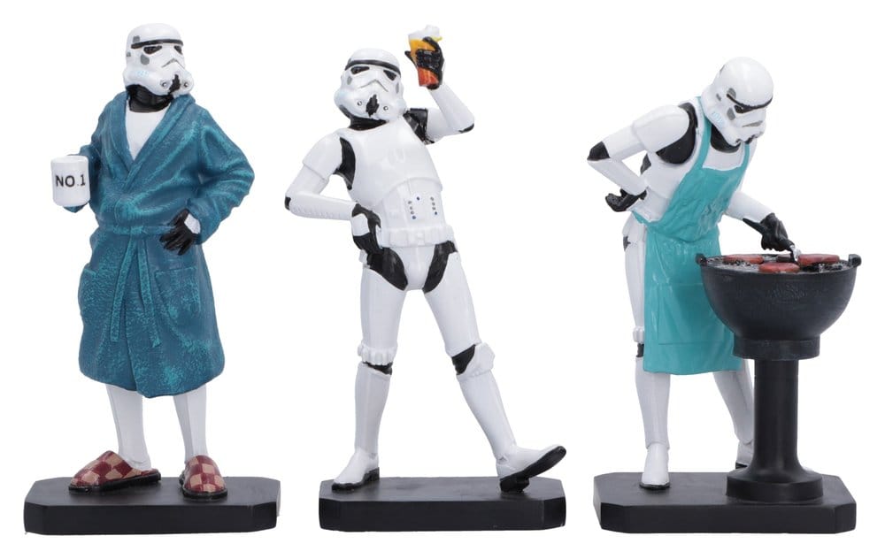 Original Stormtrooper figurines Set Living for the Weekend 11 cm