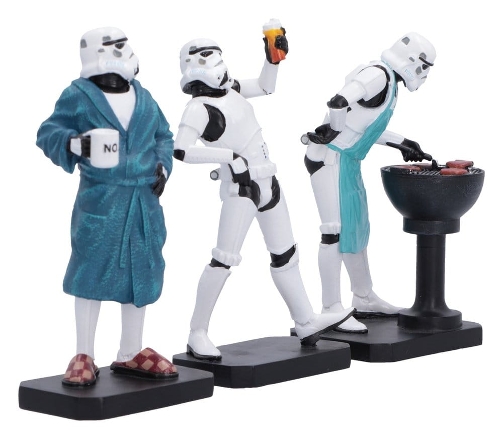 Original Stormtrooper figurines Set Living for the Weekend 11 cm