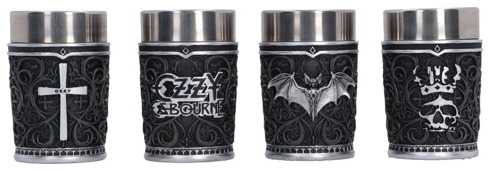 Ozzy Osbourne set de verres à shot Prince of Darkness 9 cm
