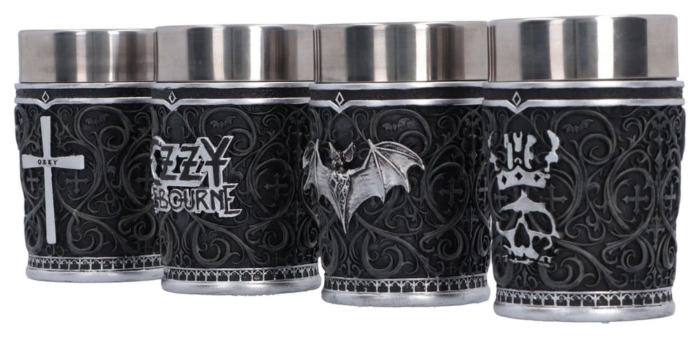 Ozzy Osbourne set de verres à shot Prince of Darkness 9 cm