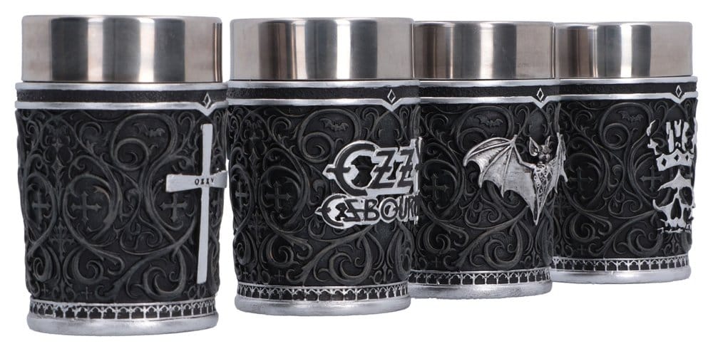 Ozzy Osbourne set de verres à shot Prince of Darkness 9 cm