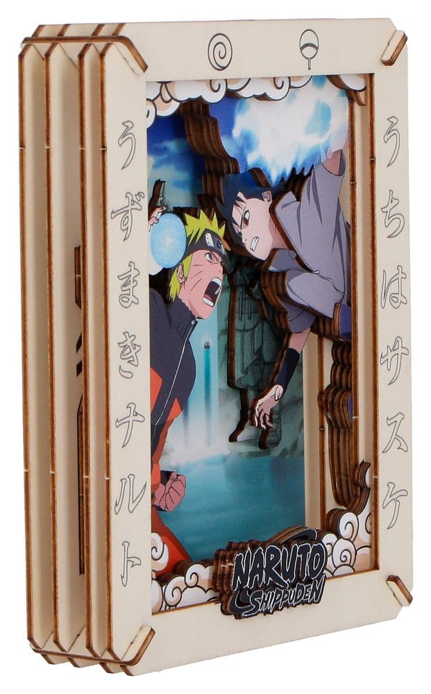 Naruto maquette Wooden Theatre The Final Valley (Medium) 14 cm