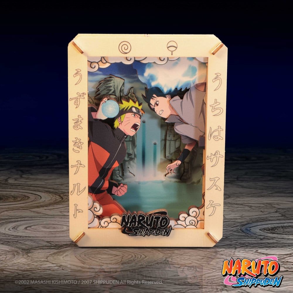 Naruto maquette Wooden Theatre The Final Valley (Medium) 14 cm
