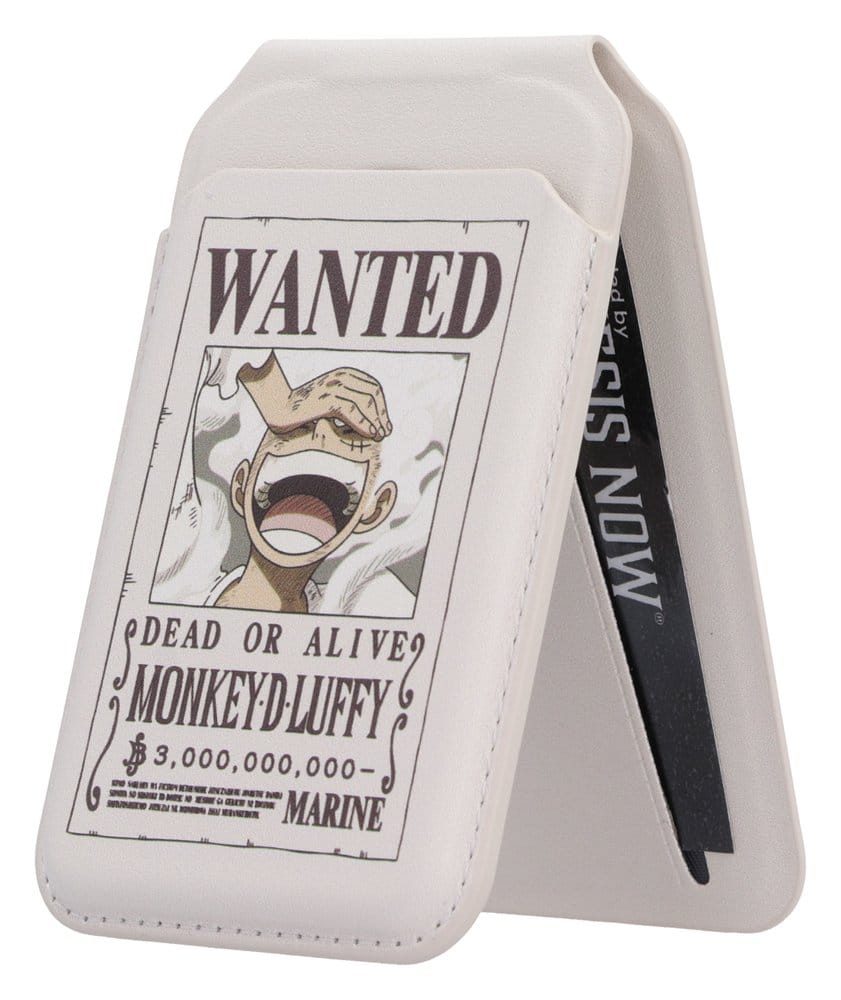 One Piece porte-cartes Luffy Wanted Poster 10 cm