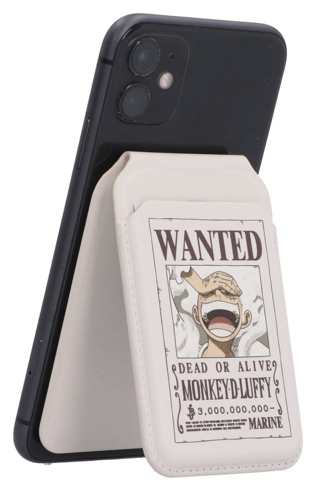 One Piece porte-cartes Luffy Wanted Poster 10 cm