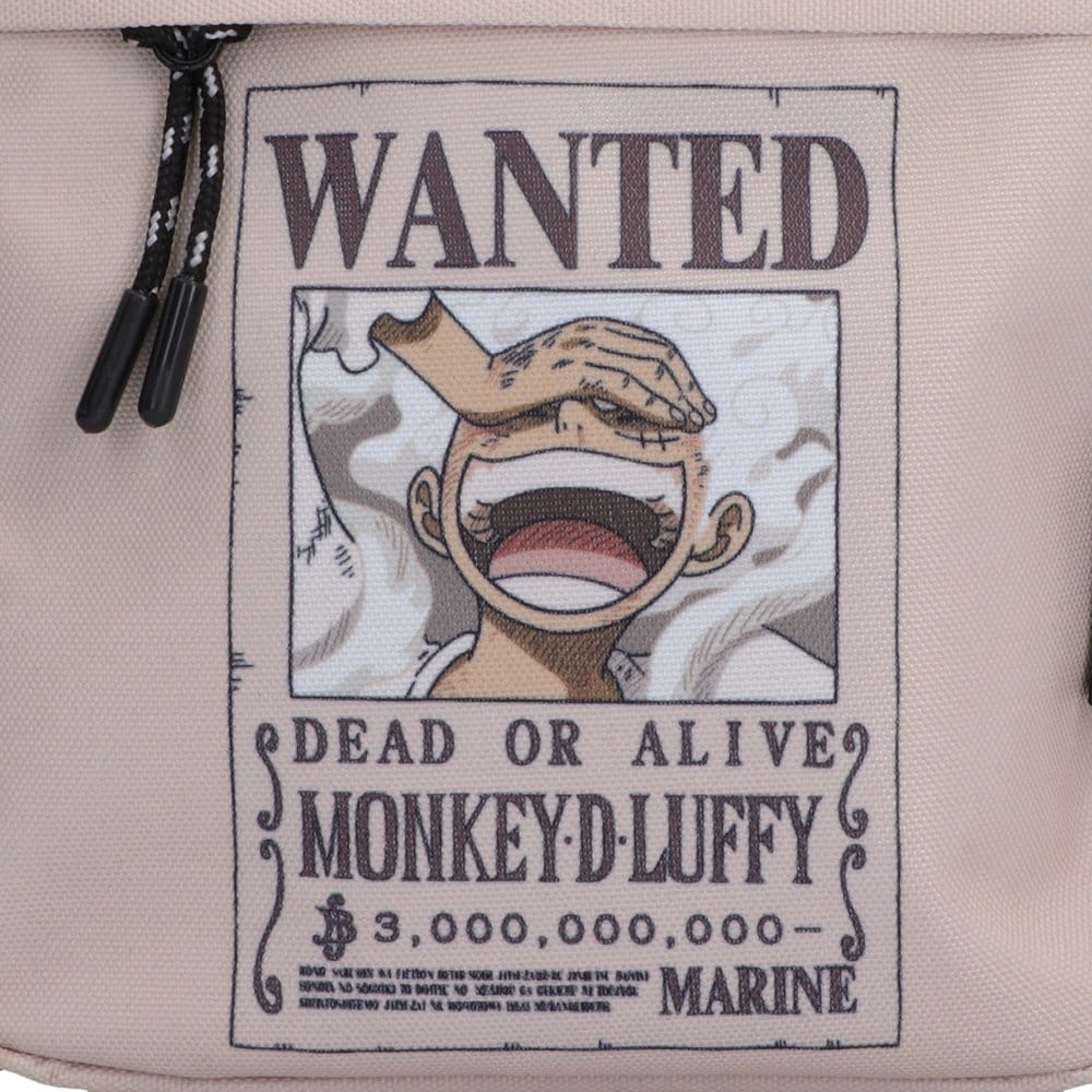 One Piece sac à bandoulière Luffy Wanted Poster 23 cm