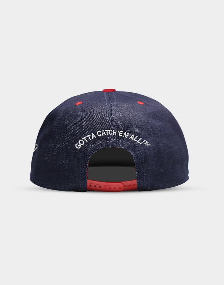 Pokémon casquette Snapback Denim Logo