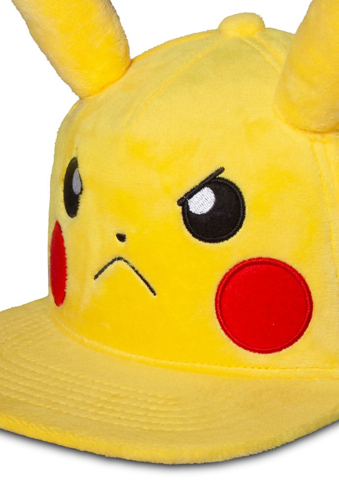 Pokémon casquette Snapback Angry Pikachu