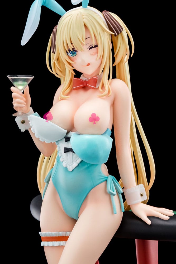 The Demon Sword Master of Excalibur Academy statuette 1/6 Regina Mercedes wearing Bunny costume with Nip Slip Gimmick System 27 cm