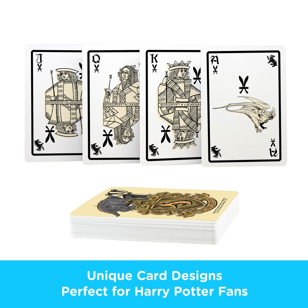 Harry Potter jeu de cartes à jouer Poufsouffle